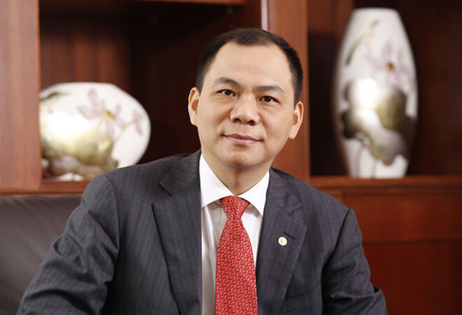 tỷ ph&uacute; phạm nhật vượng