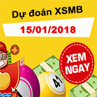 Soi cầu lô đề dự đoán xổ số miền bắc ngày 15/01/2018