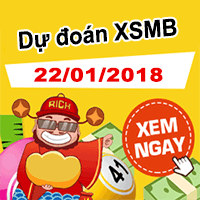 Soi cầu lô đề dự đoán xổ số miền bắc ngày 22/01/2018