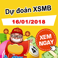 Soi cầu lô đề dự đoán xổ số miền bắc ngày 16/01/2018